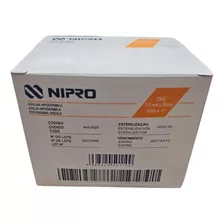 Aguja Hipodermica Nipro 25g X 1 Caja 100 Unidades