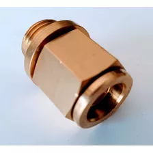 Conexão Conector Macho Tubo 12 X Macho M16 Rápido Engate