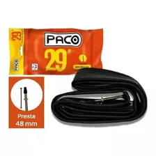 Câmara 29x1.95/2.125 Válvula Fina Presta 48mm De Ar Paco