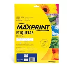 Etiqueta Auto Adesiva Papel A4 Ccd25 115mm Maxprint Pacote C