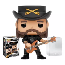 Funko Pop Motorhead Lemmy Kilmister 49 Cantante Protector 