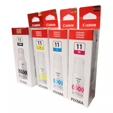 Kit X4 Tintas Canon 11 Para Pixma G2160 G3160