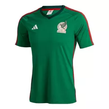 Playera Fan adidas Hombre Verde Seleccion Nacional Mexico