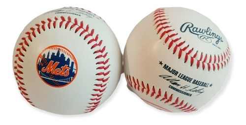 Pelotas Béisbol Mlb Yankees Mets Originales Rawlings 