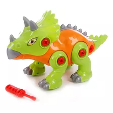 Brinquedo Triceratops Sem Som Infantil Maral