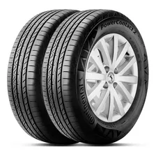 Kit 2 Pneu Continental Aro 16 185/55r16 83v Fr Powercontact2