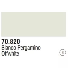 Tinta Offwhite 70820 Model Color Vallejo Modelismo