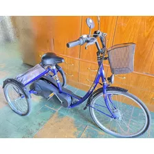 Bicicleta Triciclo Eléctrico Para Adultos 