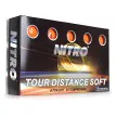 Pelotas De Golf Nitro Tour Distance Soft, 15 Unidades, Color