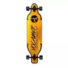 Yocaher Aluminio Oro O Negro Serie Patinetas Longboard Caer 