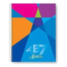 Cuaderno Laprida Ab7 21/27 Con Espiral X 60 Hojas Rayado X5 