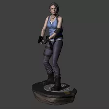 Resident Evil 3 Jill Figura Stl Para Impresion 3d