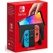 Consola Nintendo Switch Oled Joy-con Color Rojo / Azul Neón