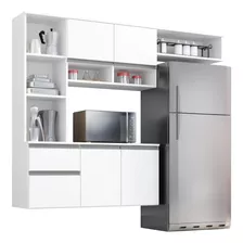 Cozinha Compacta Sol 5 Portas 1 Gav Cor Branco