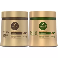 Combo Máscara Mandioca 500g + Máscara Murumuru 500g Haskell 