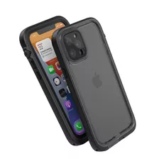 Funda Para iPhone 12 Pro (color Negro Transparente)