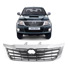 Mascara Toyota Hilux Vigo 2011 2015 Cromo Gris