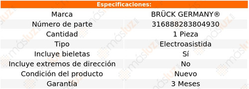 1- Cremallera Electroasistida Vento L4 1.6l 14/19 Bruck Foto 2