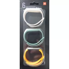 Kit 3 Com Pulseira Colorida Extra Mi Band 6 Original