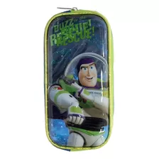 Lapicera Escolar Doble Cierre Ruz Disney Toy Story Buzz Boit Color Verde