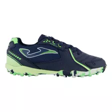 Chuteira Joma Society Dribling - Azul/verde