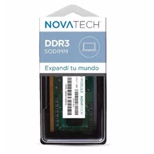 Memoria Sodimm Novatech 2gb Ddr3 1333 Pc3-10600s Notebook