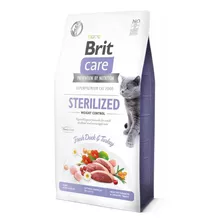 Brit Care Grain Free Sterilized Weight Control Gatos 7kgs