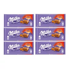 Kit C/ 6 Un. Chocolate Milka Daim 100g - Chocolate Importado