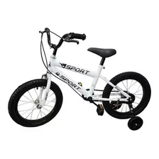 Bicicleta Sport Infantil Con Rueditas Rodado 16 100% Armada