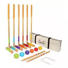 Accesorio Deportivo - Gosports Premium Croquet Set Para Adul