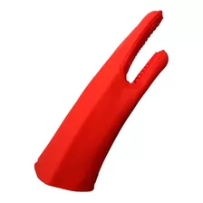 Luva De Silicone Para Forno 28 Cm Vermelha Hércules Cor Vermelho