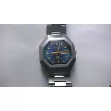 Reloj Ricoh Octogonal Automático Para Hombres