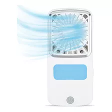 Mini Ventilador De Mano Con Carga Usb Recargable Aire Frio