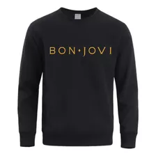 Blusa De Frio Moletom Careca Quentinho Cantor Bon Jovi Geek