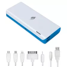 Cargador Portatil Celular 6000mah 5 Conectores 2 Puertos Usb