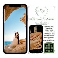 Filtro De Instagram Personalizado Casamento