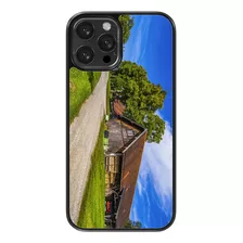 Funda Diseño Para Motorola Cabañas De Madera #9