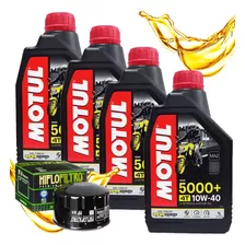 Troca Oleo E Filtro Bmw C600 Sport 4 Lts Motul 5000+ 10w40