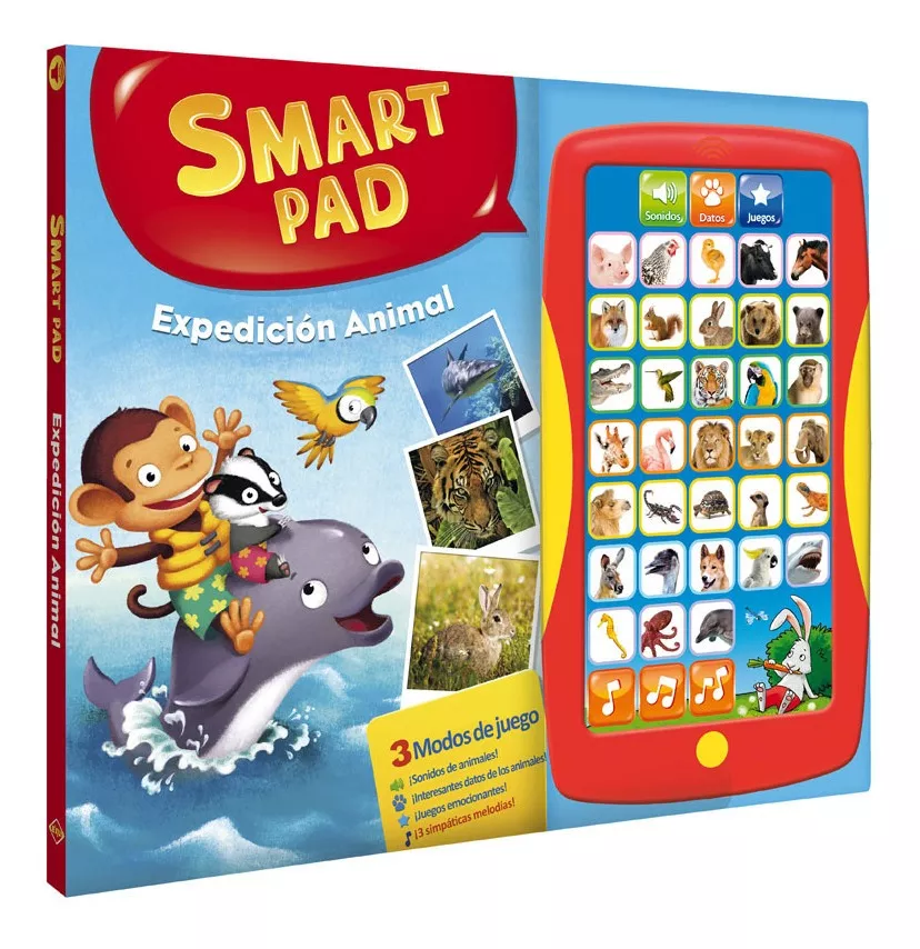 Libro Smart Pad Expedición Animal. Lexus