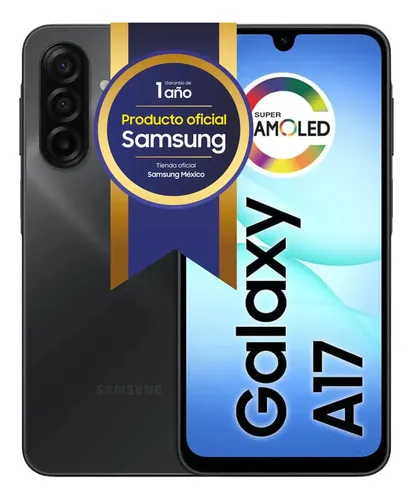 Samsung Galaxy A17 Negro All Black 128 Gb 4 Gb Ram Lte 6.7