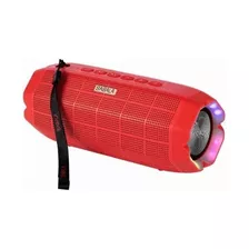 Sabala Caixa De Som Bluetooth Dr-101 Cor Preto Azul Vermelho 110v/220v