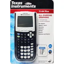 Calculadora Gráfica Texas Instruments Ti-84 Plus, Negra