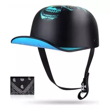 Casco Moto Baseball Deportivo Chopper Exotico 