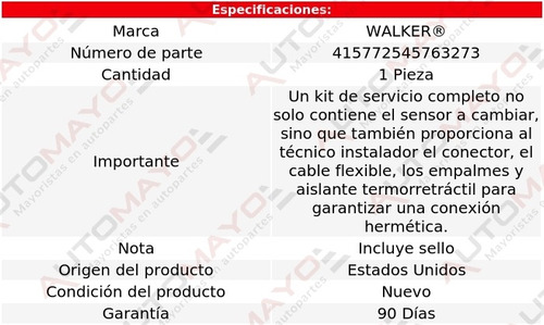 Sensor Ckp Walker Sierra 1500 Classic V8 6.0l Gmc 07 Foto 6