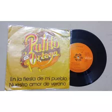 Palito Ortega En La Fiesta De Mí Pueblo(simple) Disco