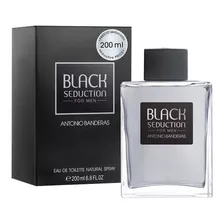 Antonio Banderas Black Seduction 200ml Silk Perfume Original