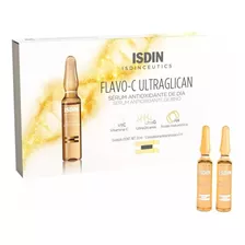 Isdin Flavo-c Ultraglican Sérum Antioxidante Dia 10 Ampolas 