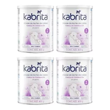 Leche Kabrita Fórmula Polvo Ausnutria 6 A 12 Meses 4 Pack