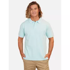 Polera Classic Pique Maui Hombre Celeste Maui And Sons