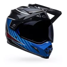 Capacete Bell Mx-9 Adventure Mips Dalton Black Blue